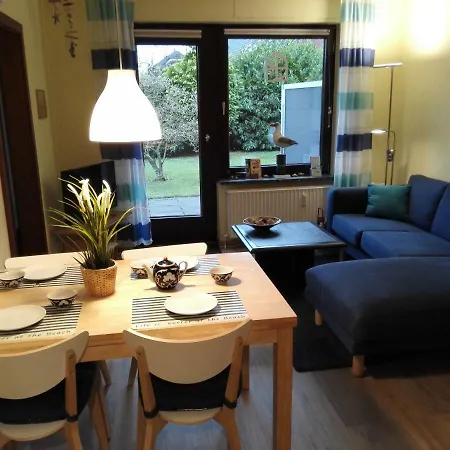 Strandnahe Ferienwohnung Duhnen - Garten, Strandkorb, 4 Personen Cuxhaven Extérieur photo
