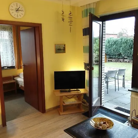 Strandnahe Ferienwohnung Duhnen - Garten, Strandkorb, 4 Personen Cuxhaven Extérieur photo