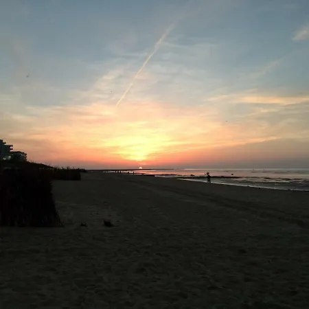 Strandnahe Ferienwohnung Duhnen - Garten, Strandkorb, 4 Personen Cuxhaven Extérieur photo