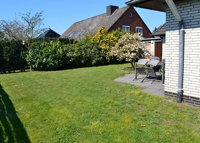 Strandnahe Ferienwohnung Duhnen - Garten, Strandkorb, 4 Personen